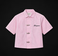 BUCKLE CROP SHIRT